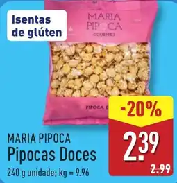 ALDI maria pipoca pipocas doces promoção