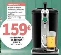 E.Leclerc dispensador de cerveja krups promoção