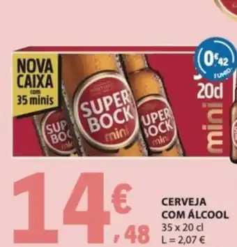 E.Leclerc Super bock mini promoção