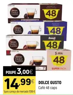 Coviran Dolce Gusto Café 48 caps promoção