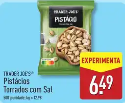 ALDI Trader Joe's pistácios torrados com sal promoção