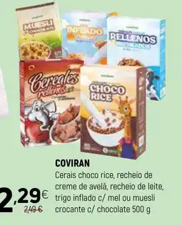 Coviran Cereales rellenos choco rice promoção
