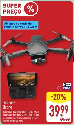 ALDI maginon drone promoção