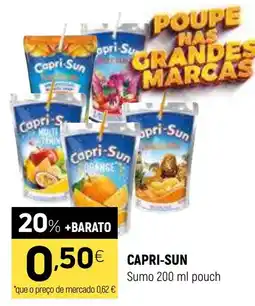 Coviran Capri-Sun Sumo 200 ml pouch promoção