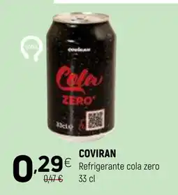 Coviran Coviran refrigerante cola zero promoção