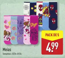 ALDI Meias promoção