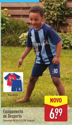 ALDI Equipamento de Desporto promoção