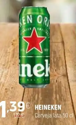 Coviran Heineken Cerveja lata promoção