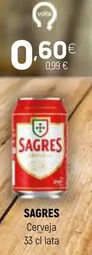 Coviran Sagres Cerveja promoção