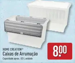 ALDI Home creation caixas de arrumação promoção