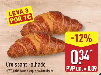 ALDI Croissant Folhado promoção