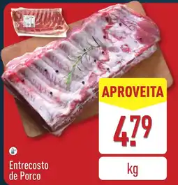 ALDI Entrecosto de Porco promoção