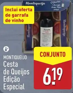ALDI Montiquejo Cesta de Queijos Edição Especial promoção