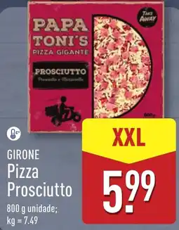 ALDI Girone pizza prosciutto promoção