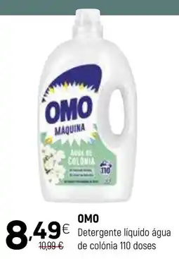 Coviran omo detergente líquido água de colônia promoção
