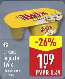 ALDI Danone logurte Twix promoção