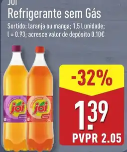 ALDI Joi Refrigerante sem Gás promoção