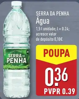 ALDI Água serra da penha promoção