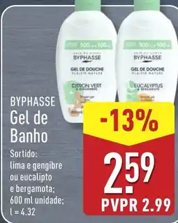 ALDI byphasse gel de banho promoção