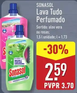 ALDI sonasol lave tudo perfumado promoção