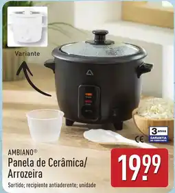 ALDI Ambiano panela de cerâmica/arrozreira promoção