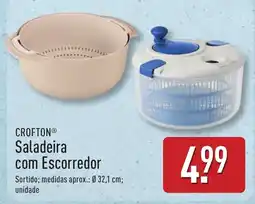 ALDI Crofton saladeira com escorredor promoção