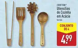 ALDI Utensílios de cozinha em acácia promoção
