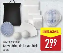 ALDI Home creation acessórios de lavandaria promoção