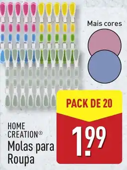 ALDI Home creation molas para roupa promoção