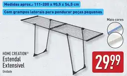 ALDI Home creation estendal extensível promoção