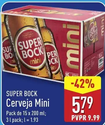 Super bock cerveja mini