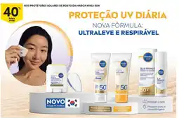 Continente Bom dia Nos protetores solares de rosto da marca nivea sun promoção