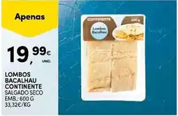 Continente lombos bacalhau continente promoção