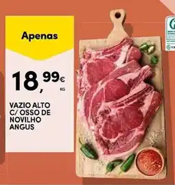 Continente Vazio alto c/ osso de novilho angus promoção