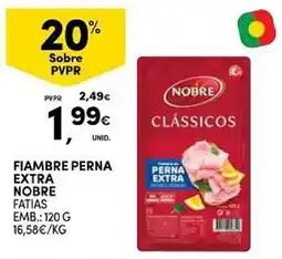 Continente Fiambre perna extra nobre promoção