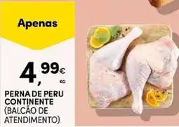 Continente Perna de peru continente promoção