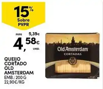 Continente queijo cortado old amsterdam promoção