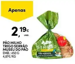 Continente Pão milho trigo serrão museu do pão promoção