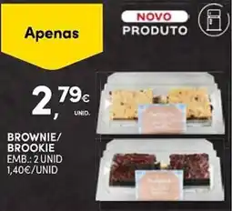 Continente Brownie/ brookie promoção