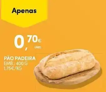 Continente Pão padeira promoção