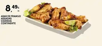 Continente Asas de frango assadas cozinha continente promoção