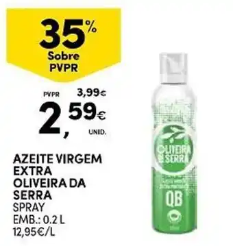 Continente Azeite virgem extra oliveira da serra spray promoção