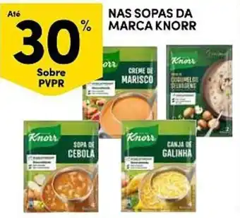Continente sopas da marca knorr promoção