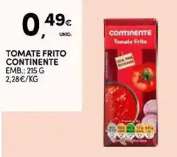 Continente Tomate frito continente promoção