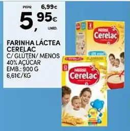 Continente Farinha láctea cerelac promoção