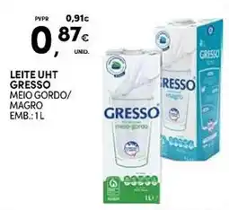 Continente Leite uht gresso meio gordo promoção