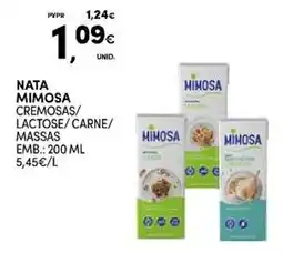 Continente Nata mimosa promoção