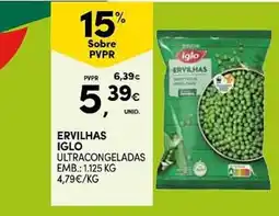 Continente Ervilhas iglo promoção