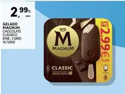 Continente magnum gelado chocolate clássico promoção
