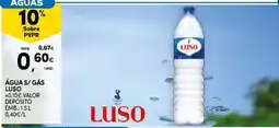 Continente Água s/ gás luso promoção